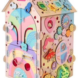 EliNeli Princess Montessori Σπίτι Δραστηριοτήτων με Led Eli Neli EN1101 EN1101