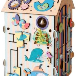 EliNeli Zoo Montessori Σπίτι Δραστηριοτήτων με Led Eli Neli EN1103 EN1103