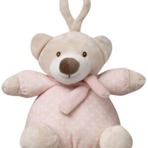 Interbaby Αρκουδάκι Λούτρινο Μουσικό Pink OSI05-02 OSI05-02