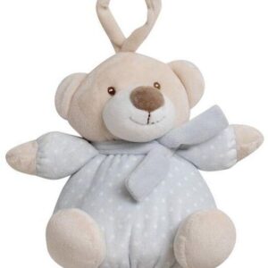 Interbaby Αρκουδάκι Λούτρινο Μουσικό Grey OSI05-31 OSI05-31