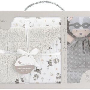Interbaby Paracaidista Κουβέρτα Αγκαλιάς 80X110 και Dou Dou Grey PD007-31 PD007-31