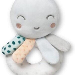 Interbaby Λούτρινο Χταποδάκι Κουδουνίστρα Blue PUL06 PUL06