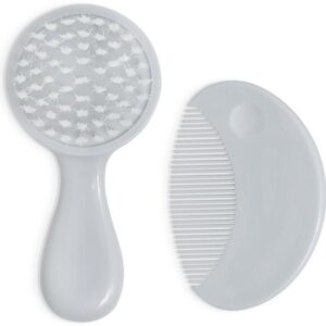 Interbaby Σετ Βούρτσα Χτένα Grey SET48-31 SET48-31