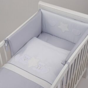 Tuttolina Bella Προίκα Σετ 7 Τμχ  Grey TK211G TK211G