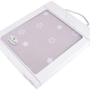 Interbaby Stars Κουβέρτα Αγκαλιάς Βαμβακερή Beige TO003-15 TO003-15