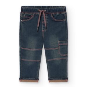 Boboli παντελόνι τζιν 24AT339027-DIRTY 24AT339027-DIRTY