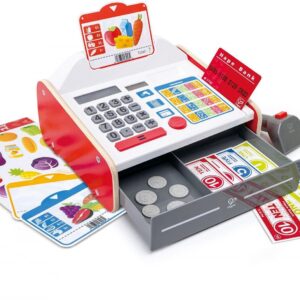 Hape Early Explorer Ξύλινη Ταμειακή Μηχανή Beep N Buy E3184A