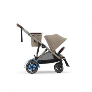 Cybex E-Gazelle S almond beige taupe frame 524000547