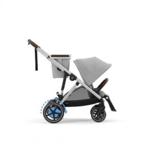 Cybex E-Gazelle S lava grey silver frame 524000523