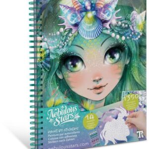 Nebulous Stars Creative Book Paint By Stickers nbl11129