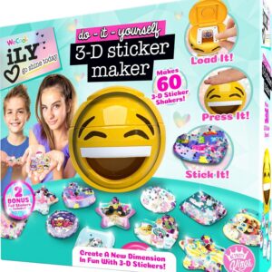 WT Ily Go Shine Today 3D Sticker Maker wcl112665