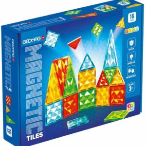 Geomag Magnetic Tiles Gems 16pcs GMG-4100