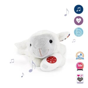 Zazu Αρνάκι για νανούρισμα με ήχο χτύπο καρδιάς ZA-LIZZY-01