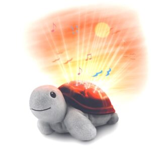 TIM προβολέας με Kίνηση Πουλιών Ουρανός 3 Στάδια Ύπνου & Λευκοί Ήχοι Φύσης Χελώνα ZAZU ZA-TIM-01