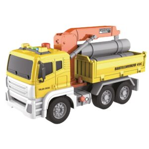 Κίτρινο Φορτηγό Βαρέων Φορτίων με Φώτα και Ήχους TGR-274291