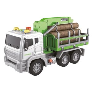 Άσπρο Φορτηγό Βαρέων Φορτίων με Φώτα και Ήχους TGR-274292