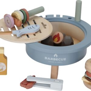 LITTLE DUTCH ξύλινο σετ παιχνιδιού barbecue LD8021