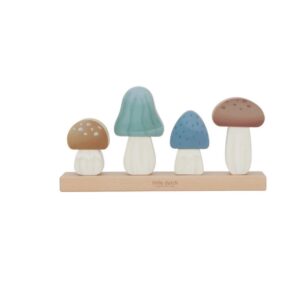 Little Dutch Ξύλινο παιχνίδι ταξινόμησης μανιτάρια Forest Friends LD7230