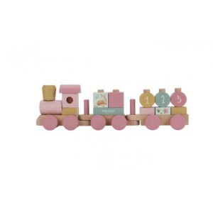 Little Dutch Ξύλινο Tρενάκι Mε Άσκηση Λεπτής Κίνησης Fairy Garden LD7354
