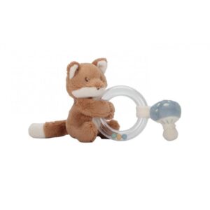 Little Dutch Υφασμάτινη κουδουνίστρα αλεπού με κρίκο Forest Friends LD8914