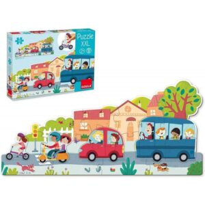 GOULA παζλ XXL οχήματα 18 PCS