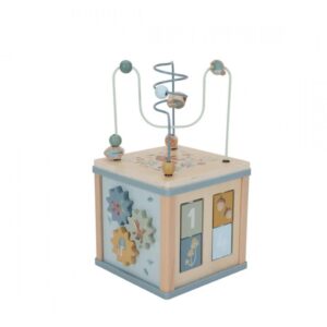 Little Dutch Ξύλινος κύβος δραστηριοτήτων με προγραφή Forest Friends FSC LD7231