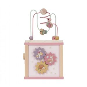 Little Dutch Ξύλινος κύβος δραστηριοτήτων με προγραφή Fairy GardenFSC LD7331