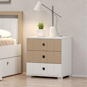 Casakids Smile Κομοδίνο με 3 Συρτάρια CK00066