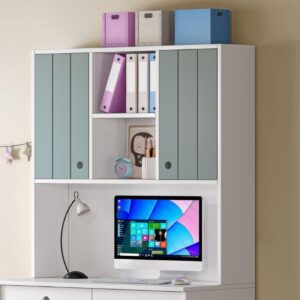 Casakids Εταζέρα Με 2 Πορτάκια Για Γραφείο Μήκους 100cm CK00085