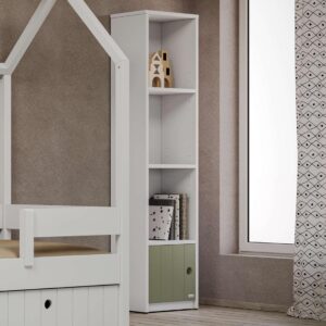 Casakids Στενή Βιβλιοθήκη Με 1 Πορτάκι CK00087