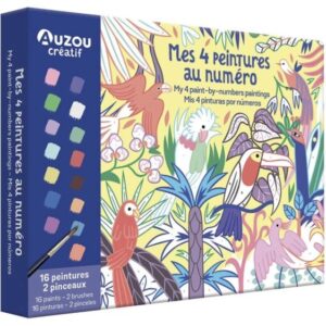 My Artistic Kit - My 4 Paint By Numbers Pictures - Nature AUZ-536448
