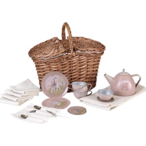 Egmont Toys, Σετ τσαγιού σε ψάθινο καλάθι, Πριγκίπισσα EGM-540059