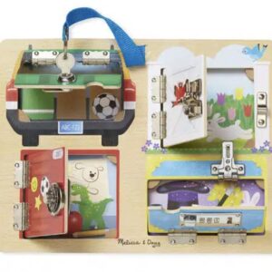 Πίνακας ξύλινος με κλειδαριές MEL19540