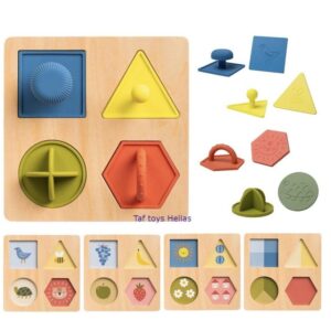 TAF TOYS -  MY FIRST SHAPES PUZZLE T-13375