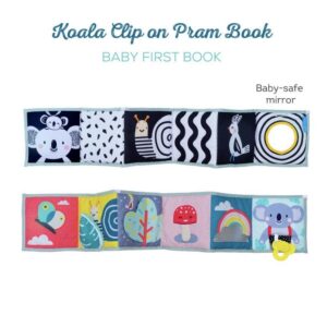 TAF TOYS - KOALA CLIP ON PRAM BOOK T-12615