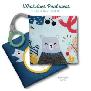 TAF TOYS -  WHAT DOES PAUL WEAR BOOK T-12605