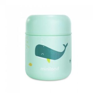 MINILAND FOOD THERMOS MINI 280 ML OCEAN WHALE ML89617