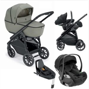 Cam Modus Duo Πολυκαρότσι 4σε1 Πορτ-Μπεμπέ-Κάθισμα Αυτοκινήτου-Relax i-Size 0-13kg Βάση360°Isofix Relax i-size CAM-600-ISOFIX