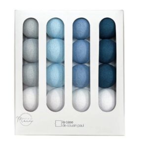 LA CASE DE COUSIN PAUL. Γιρλάντα με 16 φωτάκια La Vague CP06679