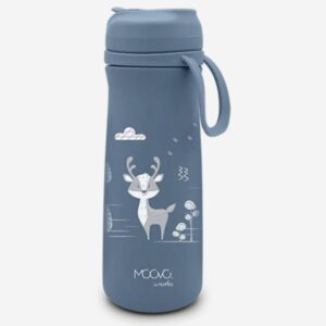 Μπουκάλι νερού για μωρά από θερμικό ατσάλι - KiddieKit 500ML NU-PPCP0404