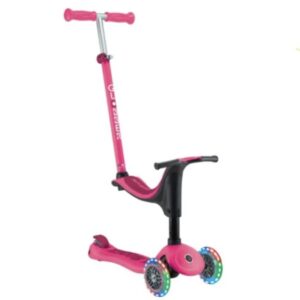 Globber Scooter Go.Up Sporty Lights Funchsia GLB-452-610-4