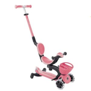 Globber Scooter Go.Up Baby Lights 360 Coral Pink GLB-844-210