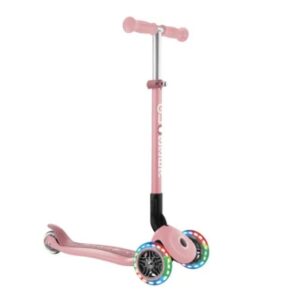 Globber Scooter Primo Foldable Lights Pastel Pink 432-211-3