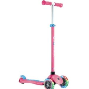 Globber Scooter Primo Plus Lights Fuchsia 442-610-4