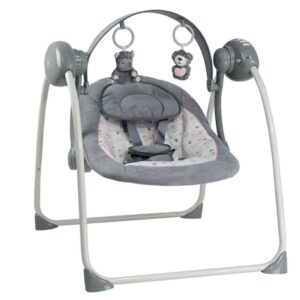 BEBESTARS ΡΗΛΑΞ-ΚΟΥΝΙΑ ΗΛΕΚΤΡΙΚΗ FLORA 2 IN 1 PINK 252-185