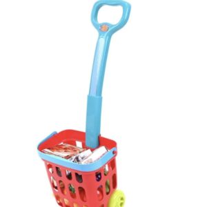 Playgo Καρότσι-Rolling Shopping Basket 17 Τμχ PLG3246