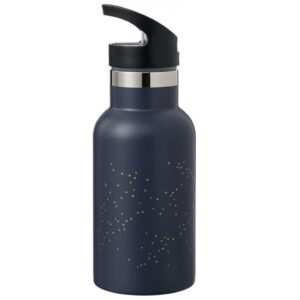 Fresk Παιδικό Παγούρι Θερμός Ανοξείδωτο με Καλαμάκι Non Spill Μπλε 350ml FR-FD300-22