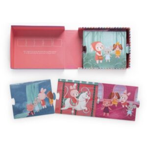 Stephen Joseph Παιδικό Puzzle 20 κομ. Pink Story Book SJ-1267-G01