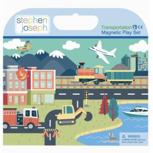 Stephen Joseph - Magnetic Playset - Transportation - 44pcs SJ110862A