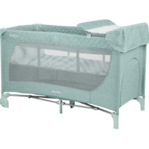 Kikkaboo Medley PLUS Βρεφικό Παρκοκρέβατο 2 Επιπέδων με Αλλαξιέρα & Στρώμα Mint 31003010126